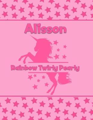 Book cover for Alisson Rainbow Twirly Pearly