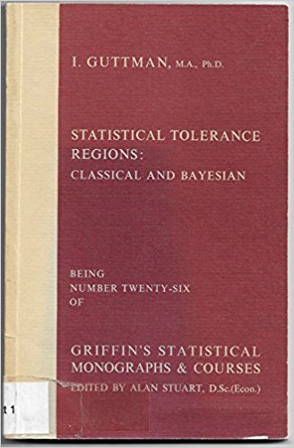 Cover of Statistical Tolerance Regions