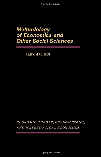 Cover of Methodology of Economics and Other Social Sciences