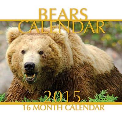 Book cover for Bears Calendar 2015