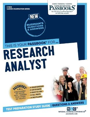 Book cover for Research Analyst