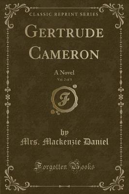 Book cover for Gertrude Cameron, Vol. 2 of 3