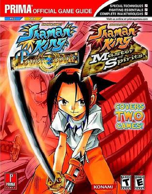 Book cover for Shaman King: Master of Spirits (Gba) and Power of the Spirits (Ps2)