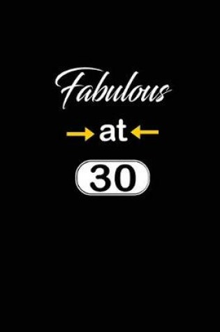 Cover of fabulous at 30