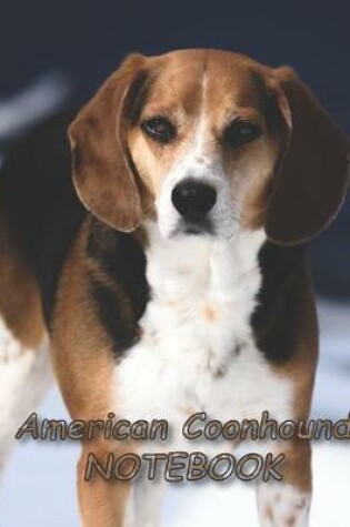 Cover of American Coonhound NOTEBOOK