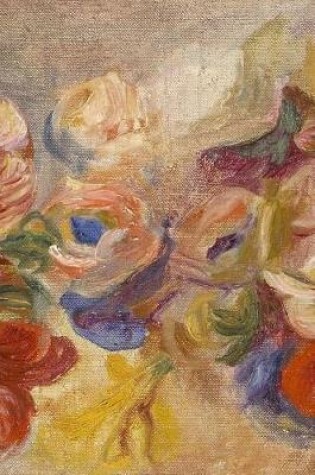 Cover of 150 page lined journal Anemones 06 Pierre Auguste Renoir