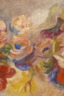 Book cover for 150 page lined journal Anemones 06 Pierre Auguste Renoir