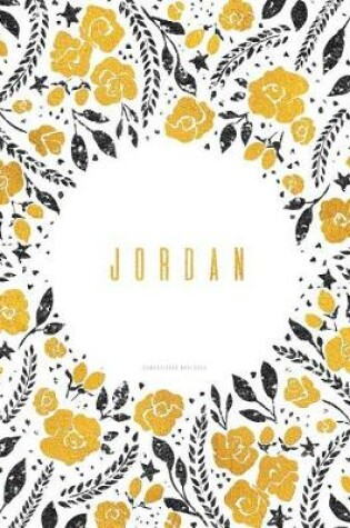 Cover of Jordan. Composition Notebook