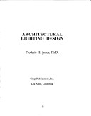 Book cover for Architectural Lighting Design