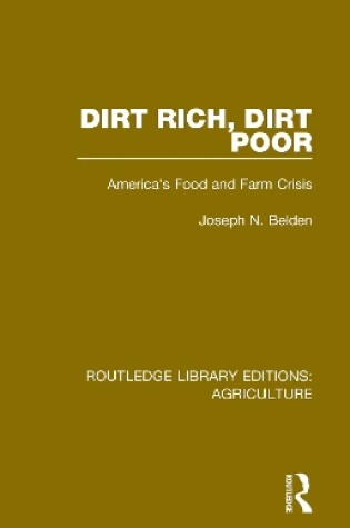 Cover of Dirt Rich, Dirt Poor