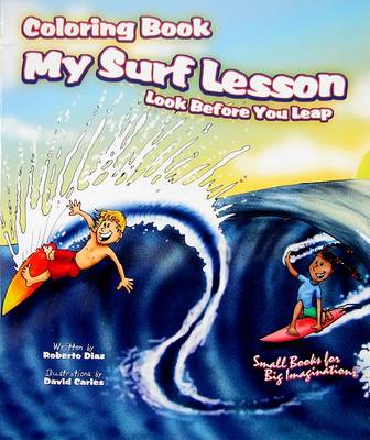 Book cover for My Surf Lesson Coloring Book