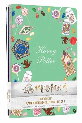Cover of Harry Potter: Honeydukes Planner Notebook Collection (Set of 3)