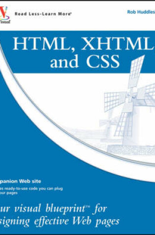 Cover of HTML, XHTML, and CSS