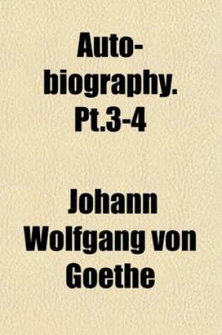 Cover of Auto-Biography (Volume 3-4)