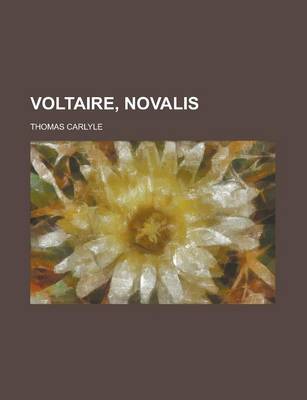 Book cover for Voltaire, Novalis