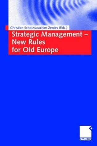 Cover of Strategic Management New Rules for Old Europe