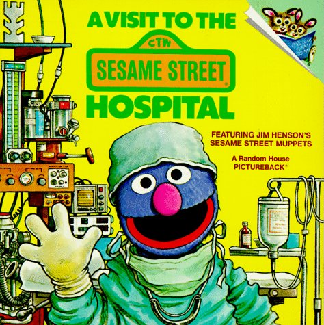 Book cover for Sesst-Visit to Sesame St Hospital #