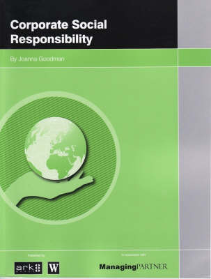 Book cover for Corporate Social Responsibility