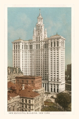 Book cover for Vintage Journal Municipal Building, New York City