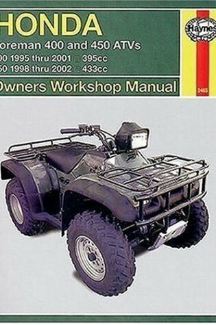 Cover of Honda Foreman 400 and 450 ATVs (95-02)