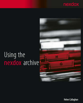 Book cover for Using the Nexdox Archive