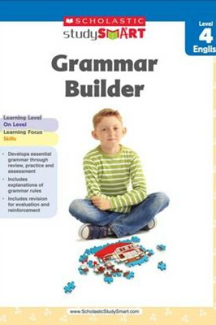 Cover of Scholastic Study Smart Grammar Builder Grade 4