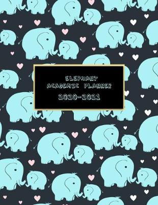 Book cover for Elephant Academic Planner 2020-2021