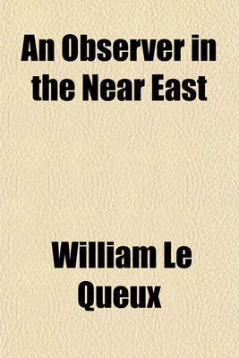 Book cover for An Observer in the Near East