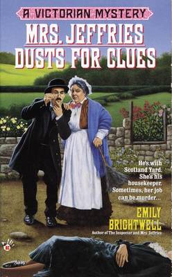 Book cover for Mrs. Jeffries Dusts for Clues