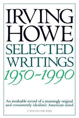 Book cover for Selected Writings, 1950-1990