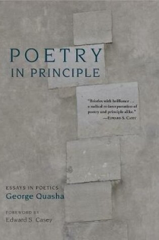 Cover of Poetry In Principle