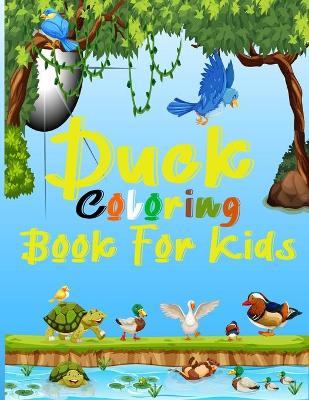 Book cover for Duck Coloring Books For Kids