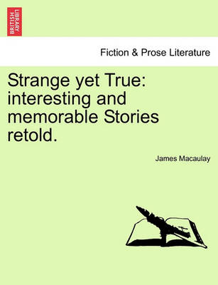 Book cover for Strange Yet True