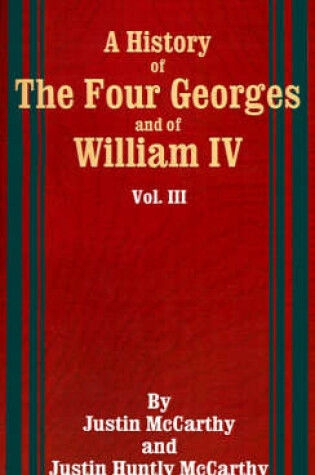 Cover of A History of the Four Georges and of William IV