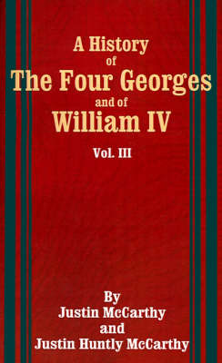 Cover of A History of the Four Georges and of William IV