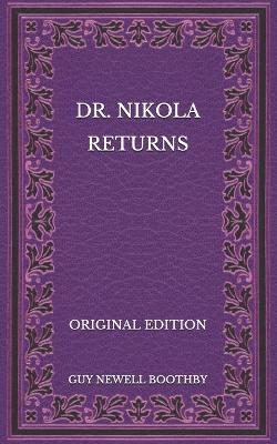 Book cover for Dr. Nikola Returns - Original Edition