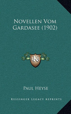 Book cover for Novellen Vom Gardasee (1902)