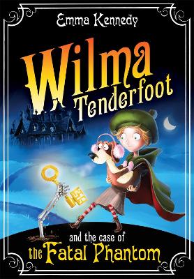 Book cover for Wilma Tenderfoot and the Case of the Fatal Phantom