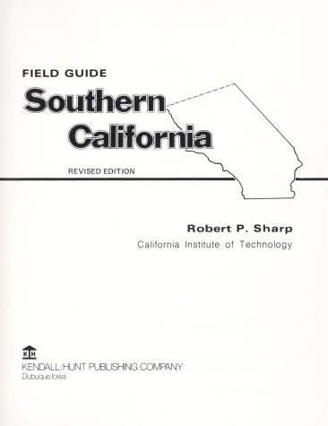 Book cover for Southern California, Field Guide