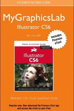 Cover of MyGraphicsLab Access Code Card with Pearson eText for Illustrator CS6