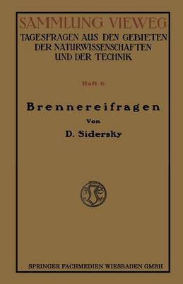 Book cover for Brennereifragen