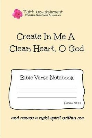 Cover of Create in Me a Clean Heart O God