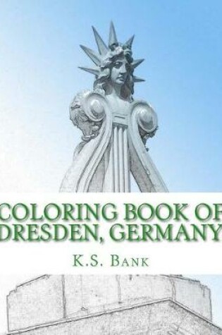 Cover of Coloring Book of Dresden, Germany.