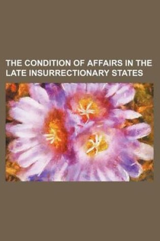 Cover of The Condition of Affairs in the Late Insurrectionary States