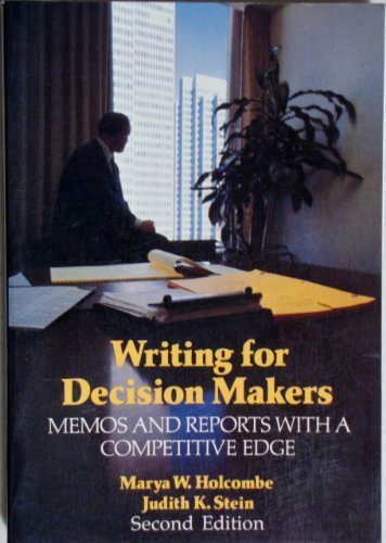 Book cover for Writing for Decision Makers