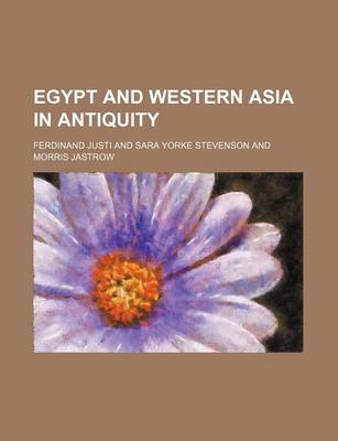 Book cover for Egypt and Western Asia in Antiquity