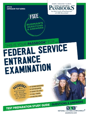 Book cover for Federal Service Entrance Examination (FSEE) (ATS-16)