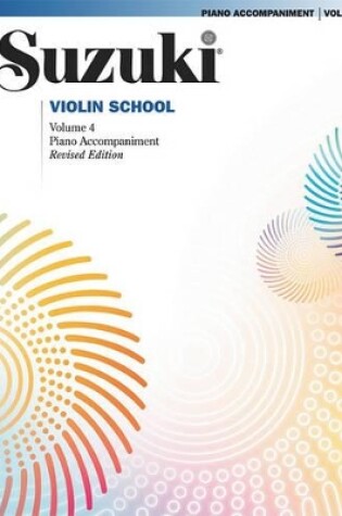 Cover of Suzuki Violin School 4 - Piano Acc. (Revised)