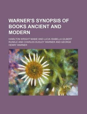 Book cover for Warner's Synopsis of Books Ancient and Modern