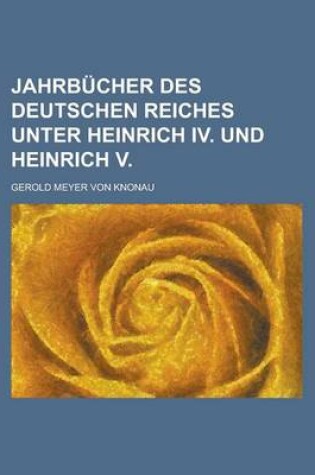 Cover of Jahrbucher Des Deutschen Reiches Unter Heinrich IV. Und Heinrich V